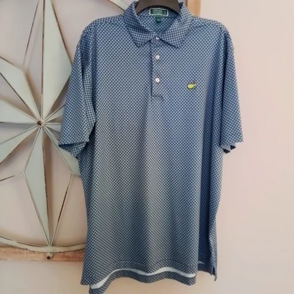 Masters Peter Millar Limited Edition Clubhouse Collection Crow's Nest Polo - L - Picture 5 of 11